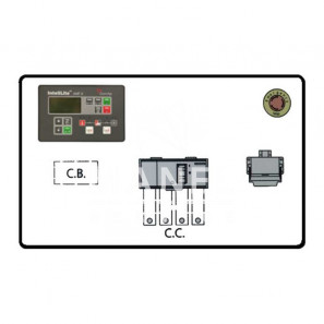 generatore 165kva supersilenziato monofasetrifase quadro automatico