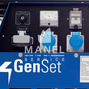 genset mg 5000 i dae y generatore 43kva monofase stagev