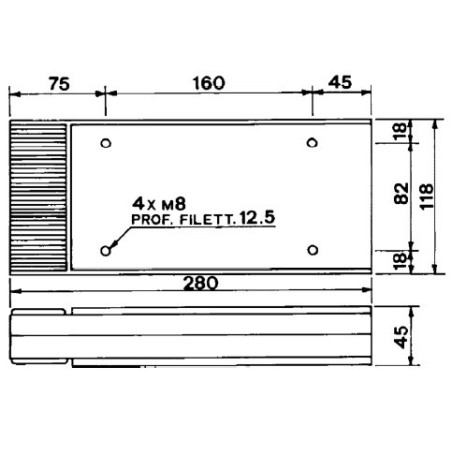 Riscaldatore Olio RO-804/00 700W 230V