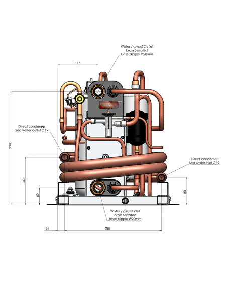 Webasto BlueCool C-27 Nautical Air Conditioning
