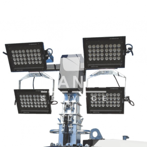 torre faro 4x320w g4 led traino veloce