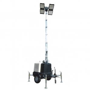 torre faro 4x320w g4 led traino veloce