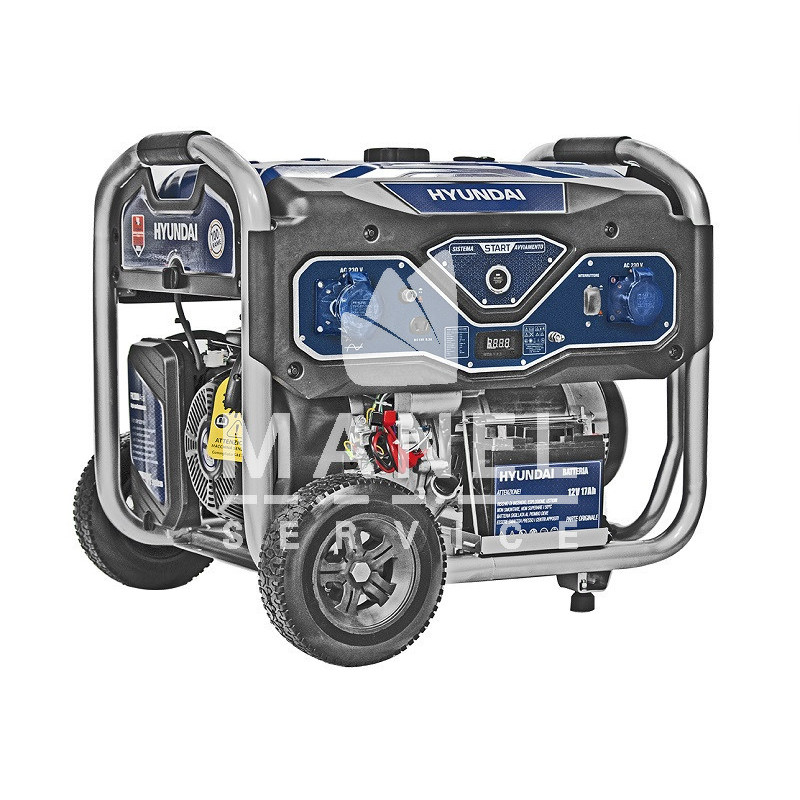 hyundai ls 65003 generatore benzina monofase stage v avr 6 kw