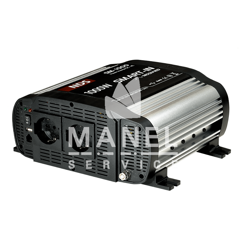 inverter nds sm1000 ad onda sinusoidale modificata 1000 w 12v