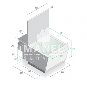 vitrifrigo v31 vehicle fridge freezer 31l chest for volvo trucks