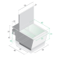 VITRIFRIGO V31 VEHICLE FRIDGE-FREEZER 31L CHEST FOR VOLVO TRUCKS VITRIFRIGO V31 VEHICLE FRIDGE-FREEZER 31L CHEST FOR VOLVO TRUCKS
