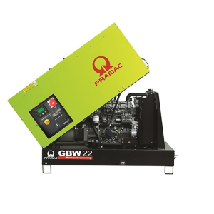 PRAMAC GBW22P Generator Set ACP Three-phase 17.4KW Enclosed with automatic control panel