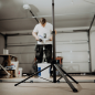 Scangrip Treppiede portalampada da cantiere 2 m