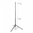 Scangrip Treppiede portalampada da cantiere 2 m