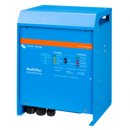 VICTRON MultiPlus 12/3000/120-50 Caricabatterie-Inverter 12V 50A