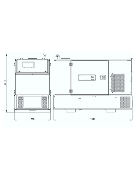 Mase MPL 23 US-Y generator 22KVA | Manel Service