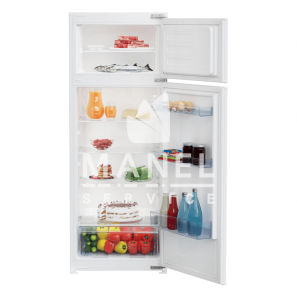 vitrifrigo c220dp double door refrigerator freezer 220 lt