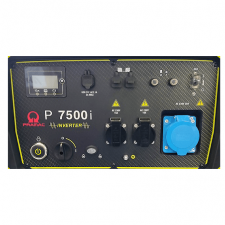PRAMAC P7500i GENERATOR SINGLE-PHASE 7 KVA STAGEV INVERTER