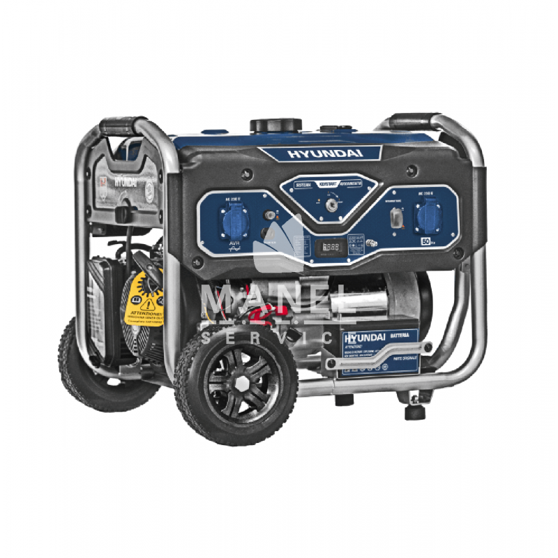 HYUNDAI LS 65000 GENERATORE BENZINA MONOFASE STAGE V AVR 3.5 KW