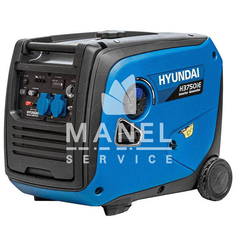 hyundai h3750ie gasoline generator single phase stage v inverter 3 kw