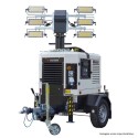 ITALTOWER ASTRID HYBRID LIGHT TOWER 6x120 W MULTILED WITH ROAD TRAILER