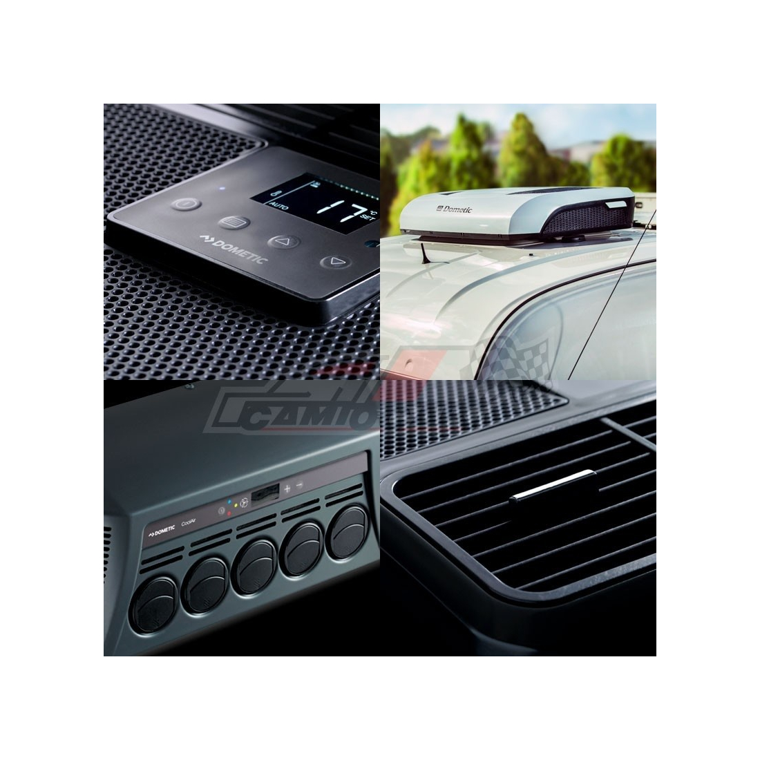 DOMETIC COOLAIR RTX2000 2000W 12V rooftop air conditioner