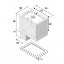 VITRIFRIGO-TL43 frigo-Dimensioni