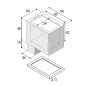 VITRIFRIGO TL43 FRIGO-FREEZER A POZZETTO