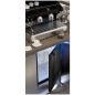 VITRIFRIGO Frigofreezer porta pannabile C60P (solo Frigo)