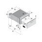 VITRIFRIGO DW35OCX2BTX FREEZER STAINLESS STEEL