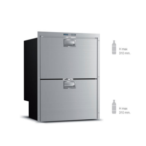VITRIFRIGO DW180OCX2RFX frigorifero a doppio Casetto