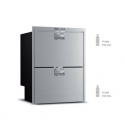 VITRIFRIGO DW180OCX2RFX Double Case Refrigerator