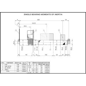 MECC HIGH ECP3-2S/4 THREE-PHASE ALTERNATOR AVR