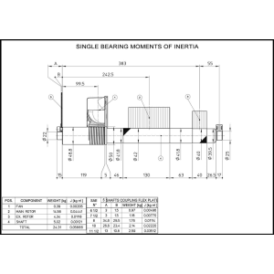 MECC HIGH ECP3-2S/4 THREE-PHASE ALTERNATOR AVR