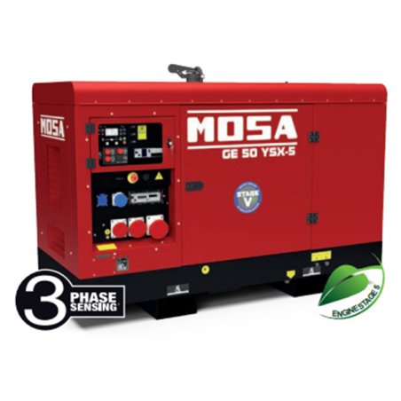 MOSA GE50 YSX-5 GRUPPO ELETTROGENO 36KW