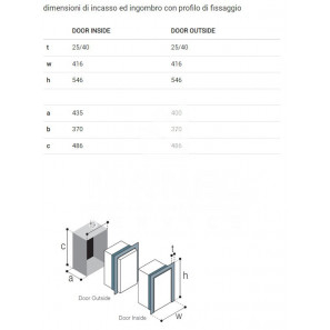 VITRIFRIGO CFR24 XR OCX2 Frigo-Freezer III