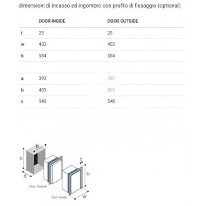 vitrifrigo c39i frigo freezer