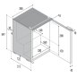VITRIFRIGO C39i Fridge-Freezer