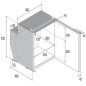 VITRIFRIGO C51i Fridge-Freezer