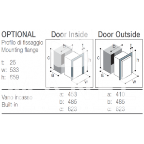 VITRIFRIGO C60i Frigo-Freezer VI