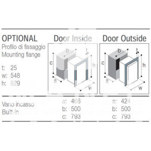 VITRIFRIGO C95L Fridge-Freezer VI