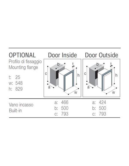 VITRIFRIGO C95L Frigo-Freezer VI