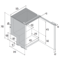 VITRIFRIGO C115i Frigo-Freezer