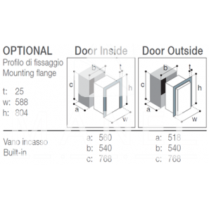 VITRIFRIGO C130L Fridge-Freezer VI