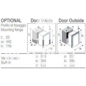 VITRIFRIGO C42DW Frigo-Freezer a Casseto VI