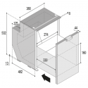 VITRIFRIGO C51DW Frigo-Freezer a Casseto VI