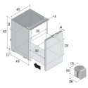 VITRIFRIGO C75DW Casseto Fridge-Freezer V