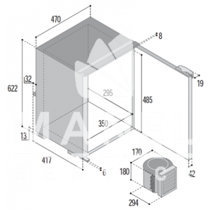 VITRIFRIGO C55BT Freezer V