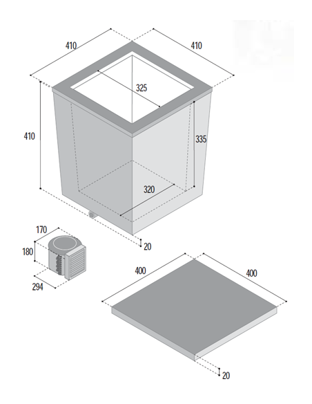 VITRIFRIGO TL37BT Chest Freezer I