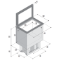 VITRIFRIGO TL20 Frigo a Pozzetto