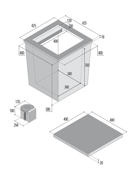 VITRIFRIGO TL40L
