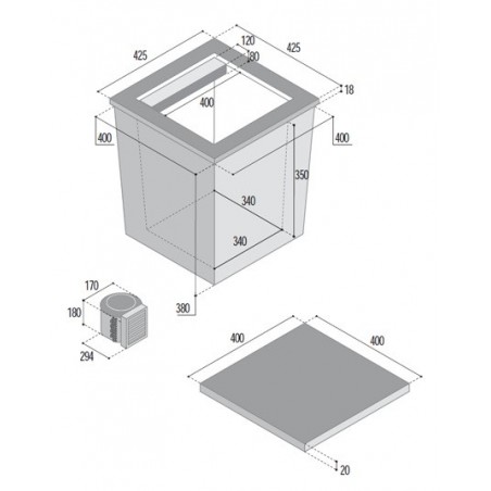 VITRIFRIGO TL40L Frigo a Pozzetto