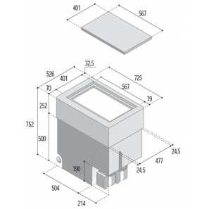 VITRIFRIGO TL160RF I