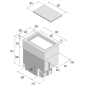 VITRIFRIGO TL160RF Frigo a Pozzetto