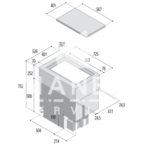 VITRIFRIGO TL160RF I